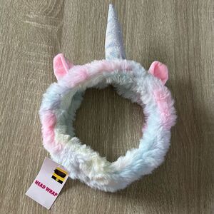 NWT … OLD EAST MAIN CO. “Unicorn” Plush Head Wrap for Kids